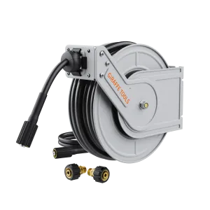 Retractable Pressure Hose Reel-1/4in