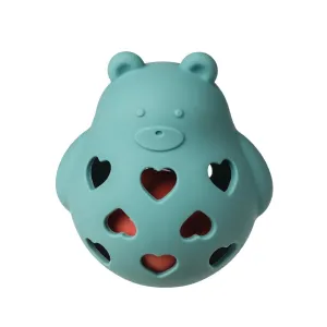 Simply Silicone Teddy Roly Rattle