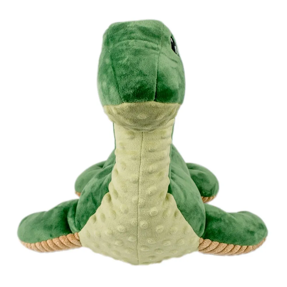 Squeaky Plush Dog Toy: Nessie