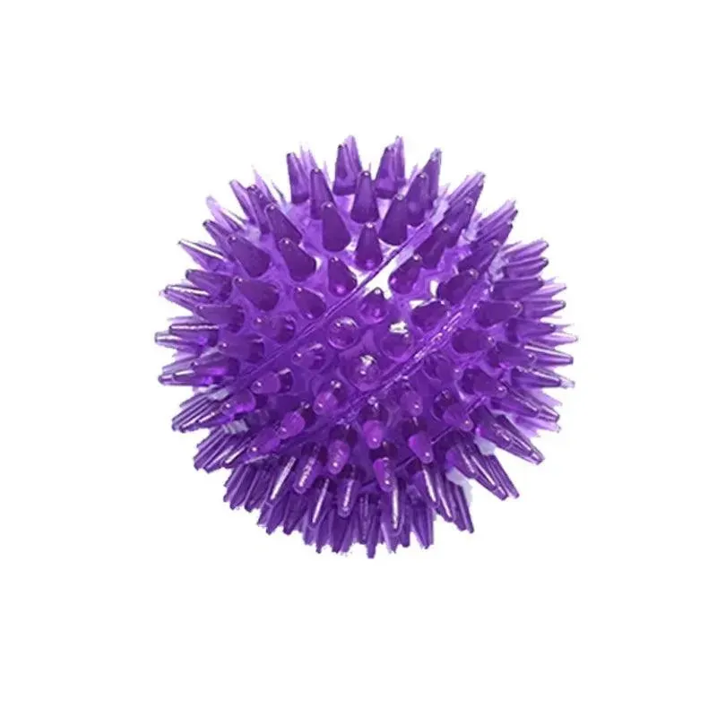 Squeaky Polka Dot Ball Pet Toy