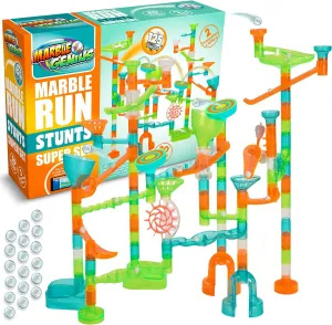 Stunts Marble Run Super Set, 100 pieces