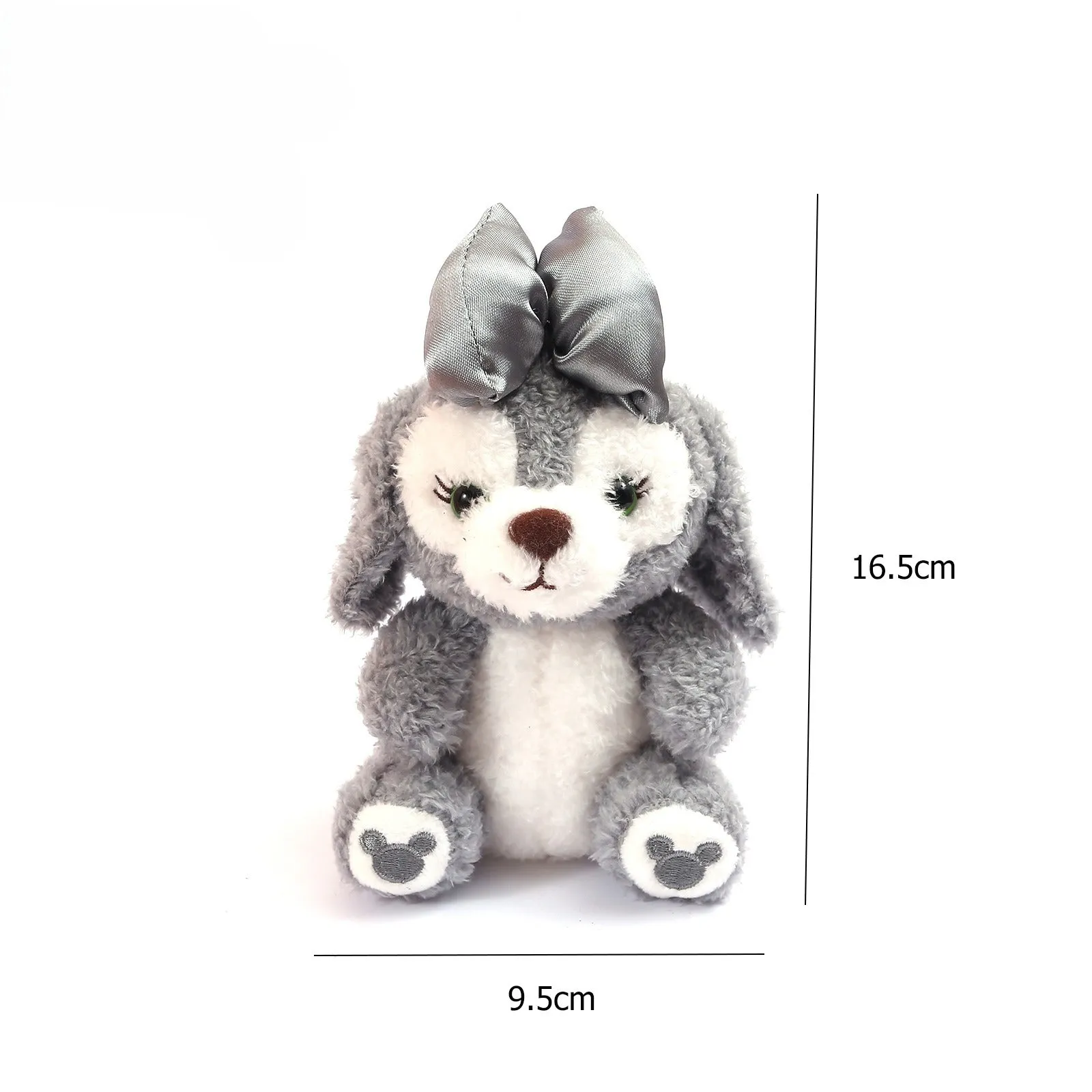 Teddy Bear Theme Plush Keychain.