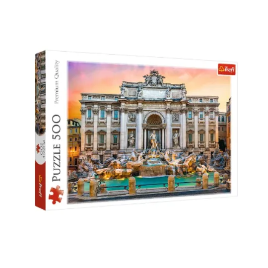 Trefl 500 Piece Puzzle Fontanna di Trevi Rome