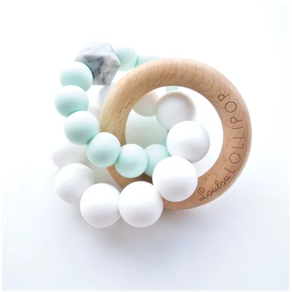 Trinity Teether in Mint