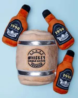 Whiskey Barrel Interactive Dog Toy