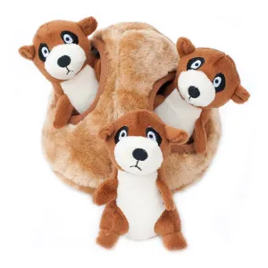 ZippyPaws Burrow Meerkat Den Dog Toy